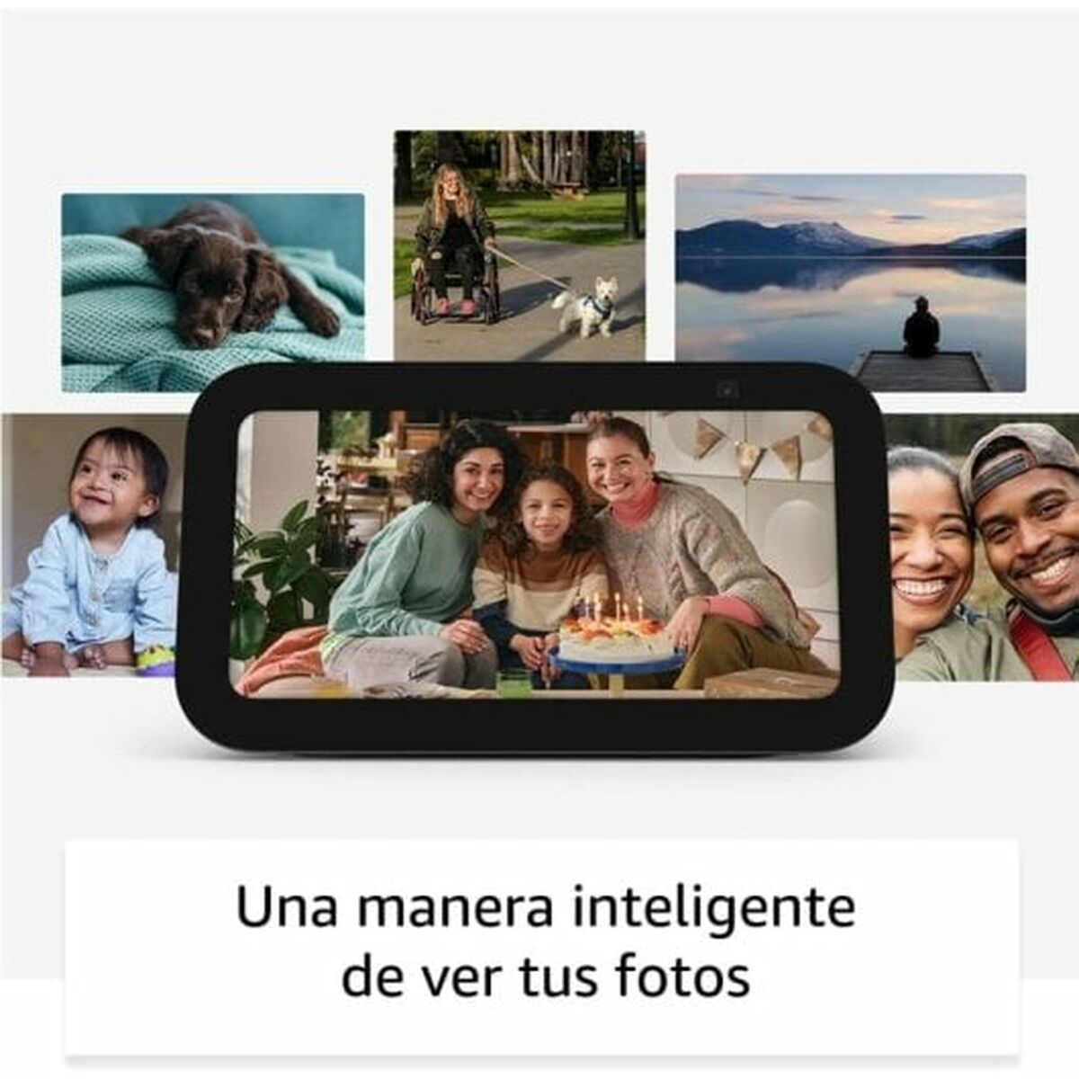 Smart högtalare Amazon Grå - 5