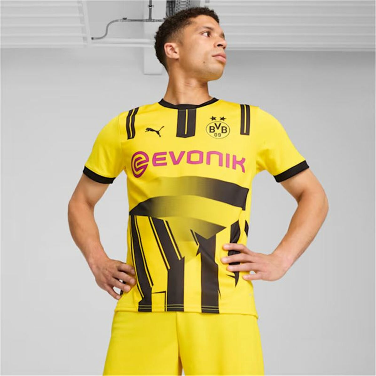 Kortärmad fotbollströja för herrar Puma Borussia Dortmund copa 24/25 - 3
