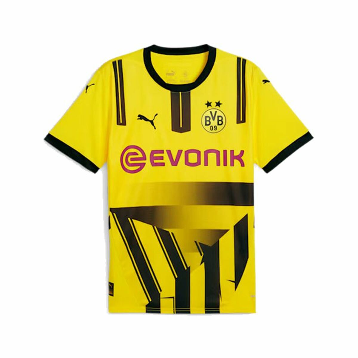 Kortärmad fotbollströja för herrar Puma Borussia Dortmund copa 24/25
