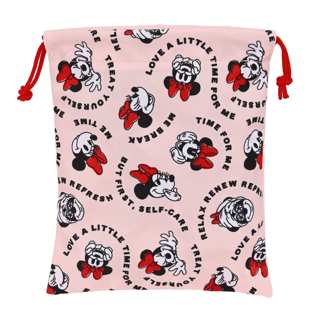 Mellanmålsväska Minnie Mouse Me time Rosa - 7