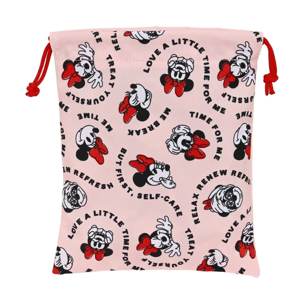 Mellanmålsväska Minnie Mouse Me time Rosa - 3