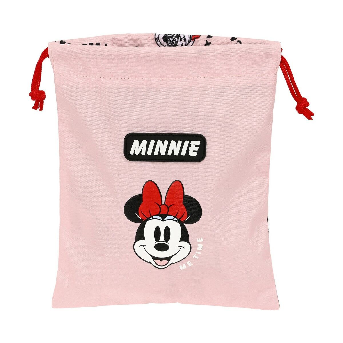 Mellanmålsväska Minnie Mouse Me time Rosa