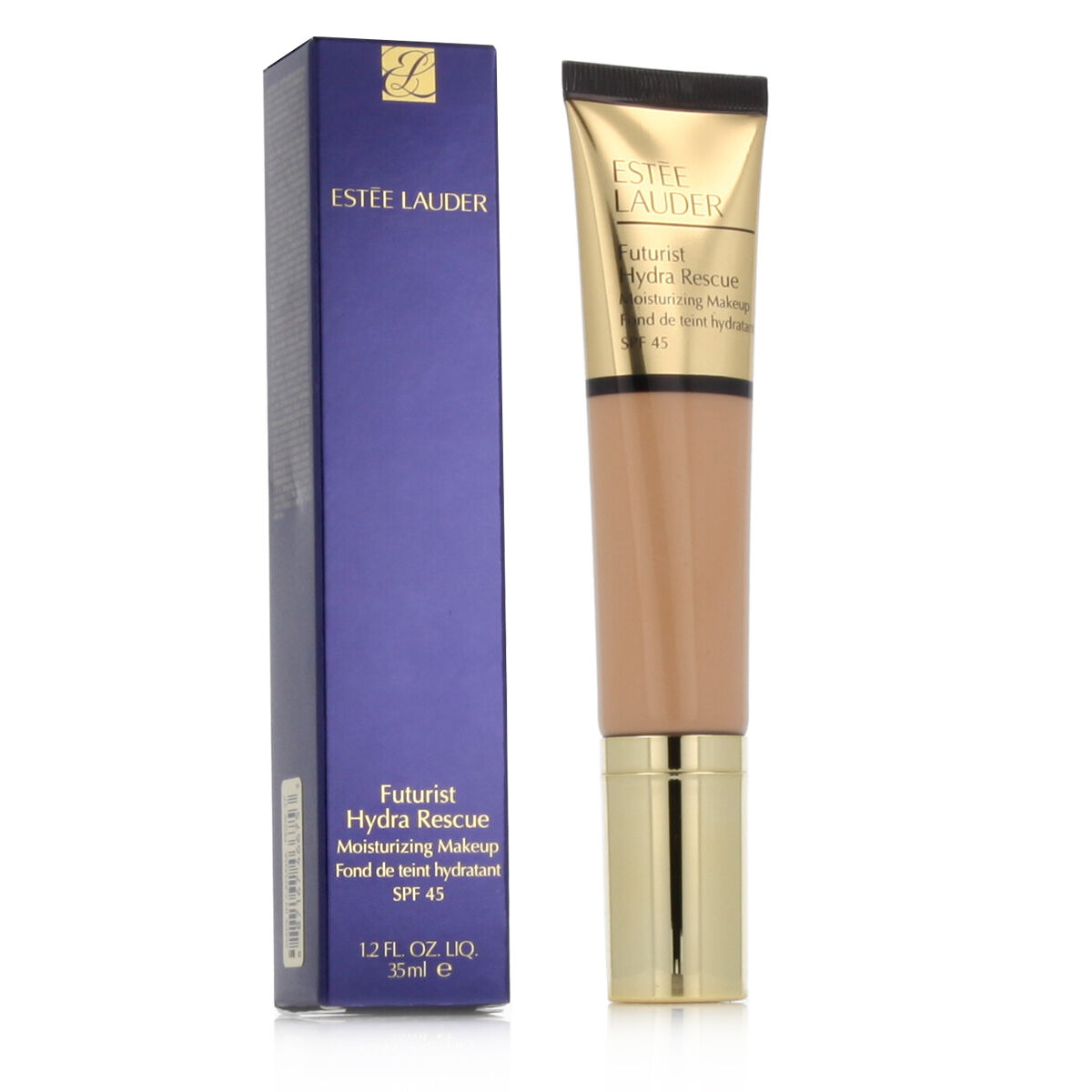 Flytande makeupbas Estee Lauder Futurist Hydra Rescue Nº 3W1 Tawny Spf 45 35 ml - 2