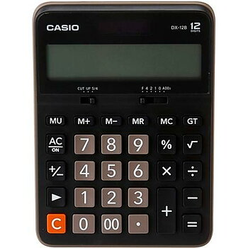 Kalkylator Casio DX-12B Svart