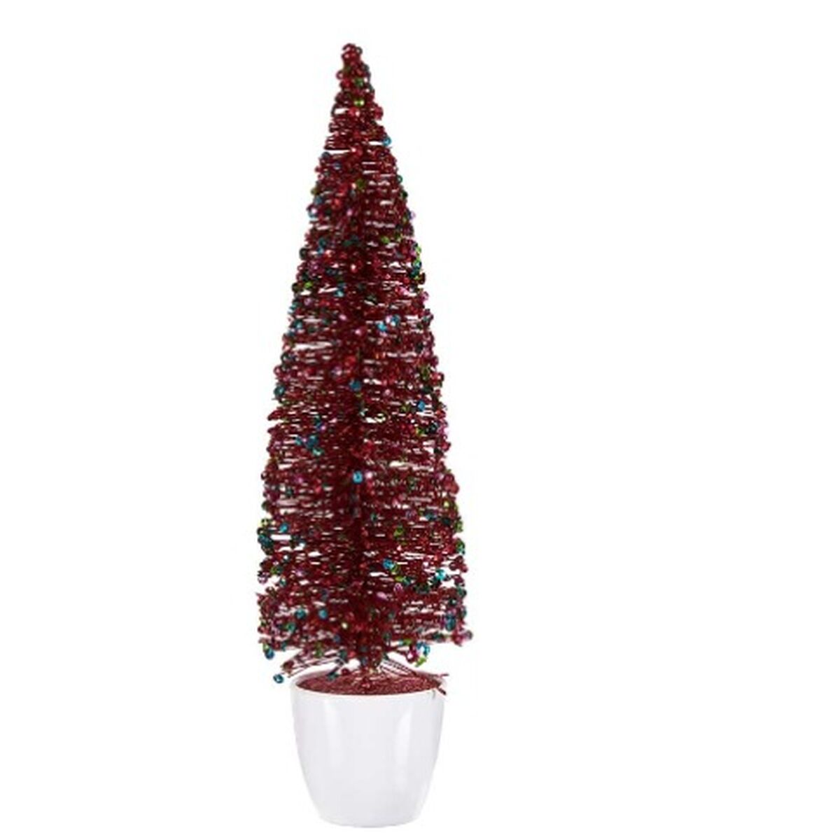 Julgran Krist+ Blå Fuchsia Plast Julgran 10 x 38 x 10 cm (6 antal) - 4