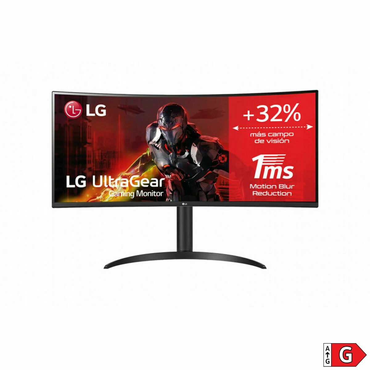 Monitor Gaming LG 34UC75WAEU Wide Quad HD 34" Böjd LED - 2