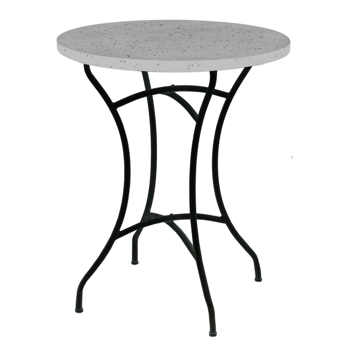 Bord Terrazzo Bord Svart 60 x 60 x 72 cm