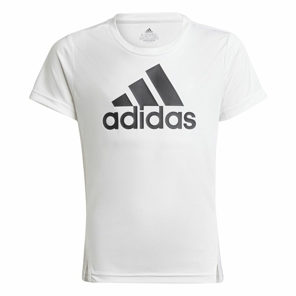 Barn T-shirt med kortärm Adidas Designed To Move Vit - 2