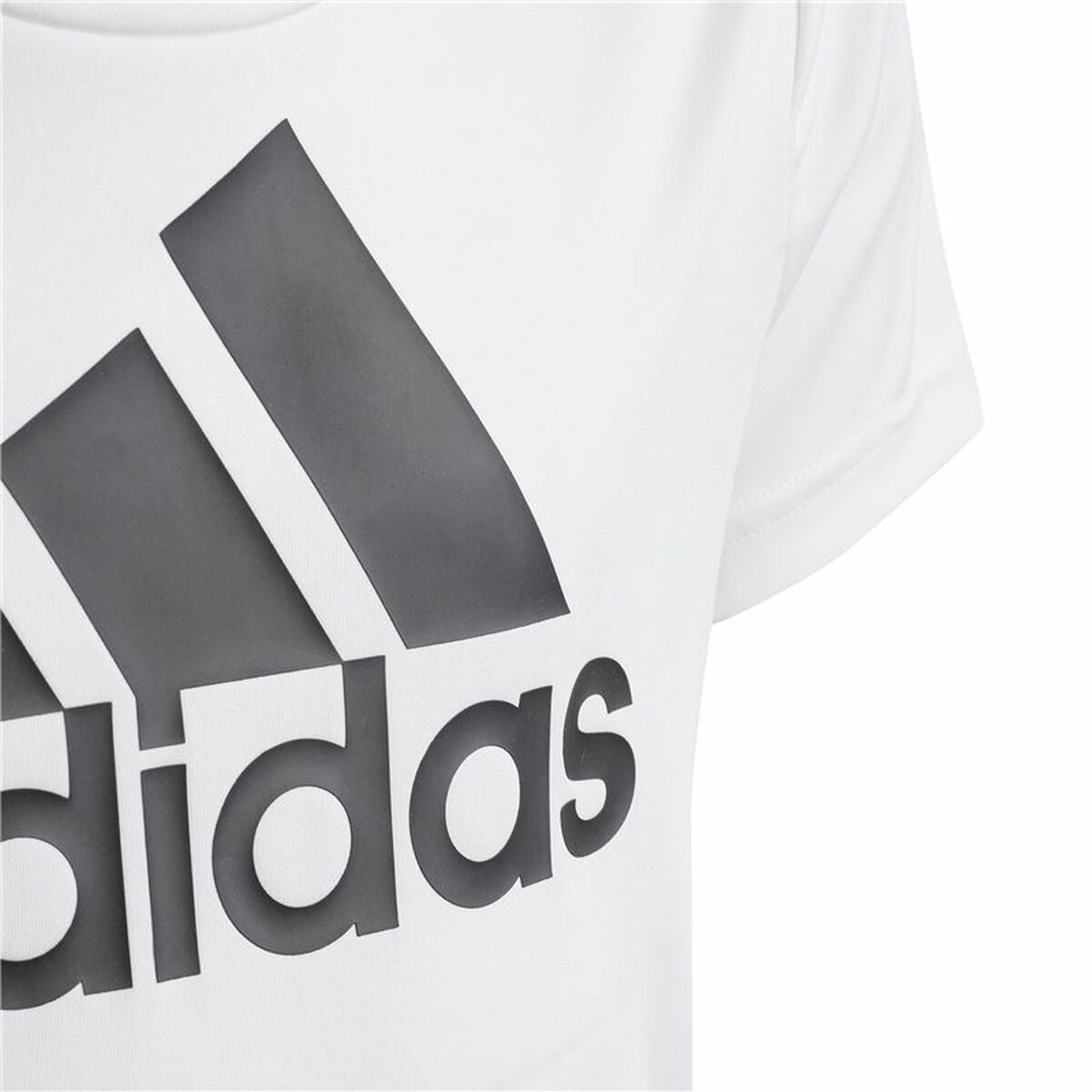 Barn T-shirt med kortärm Adidas Designed To Move Vit - 11