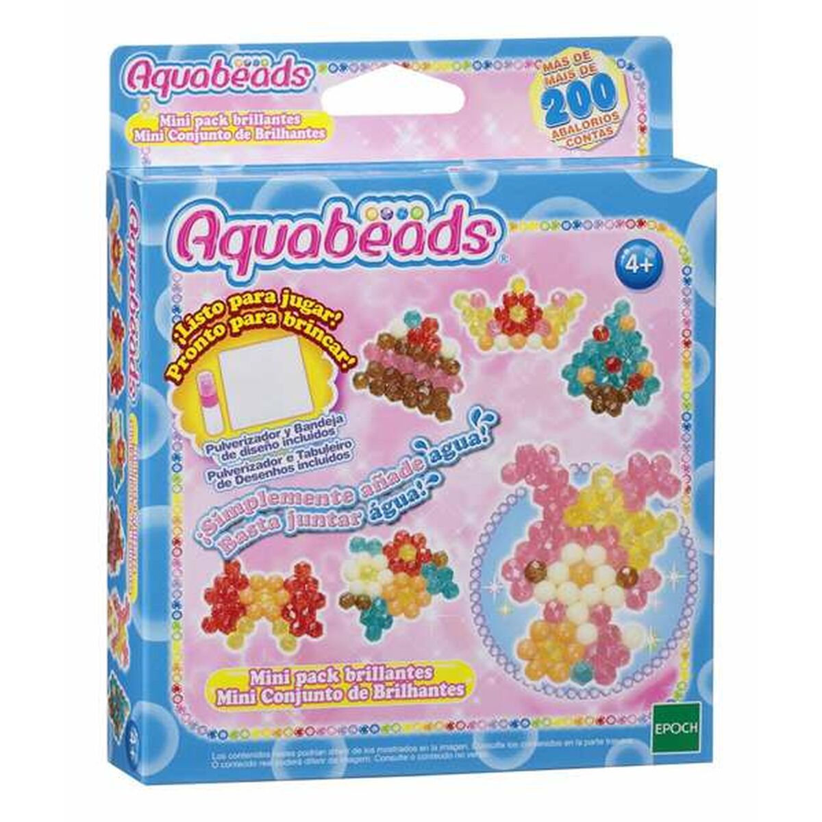 Pärlor Aquabeads Set 200 Delar