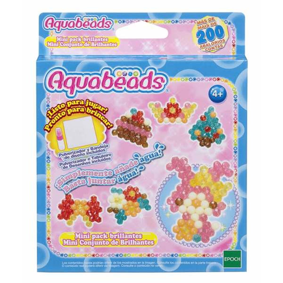 Pärlor Aquabeads Set 200 Delar - 4
