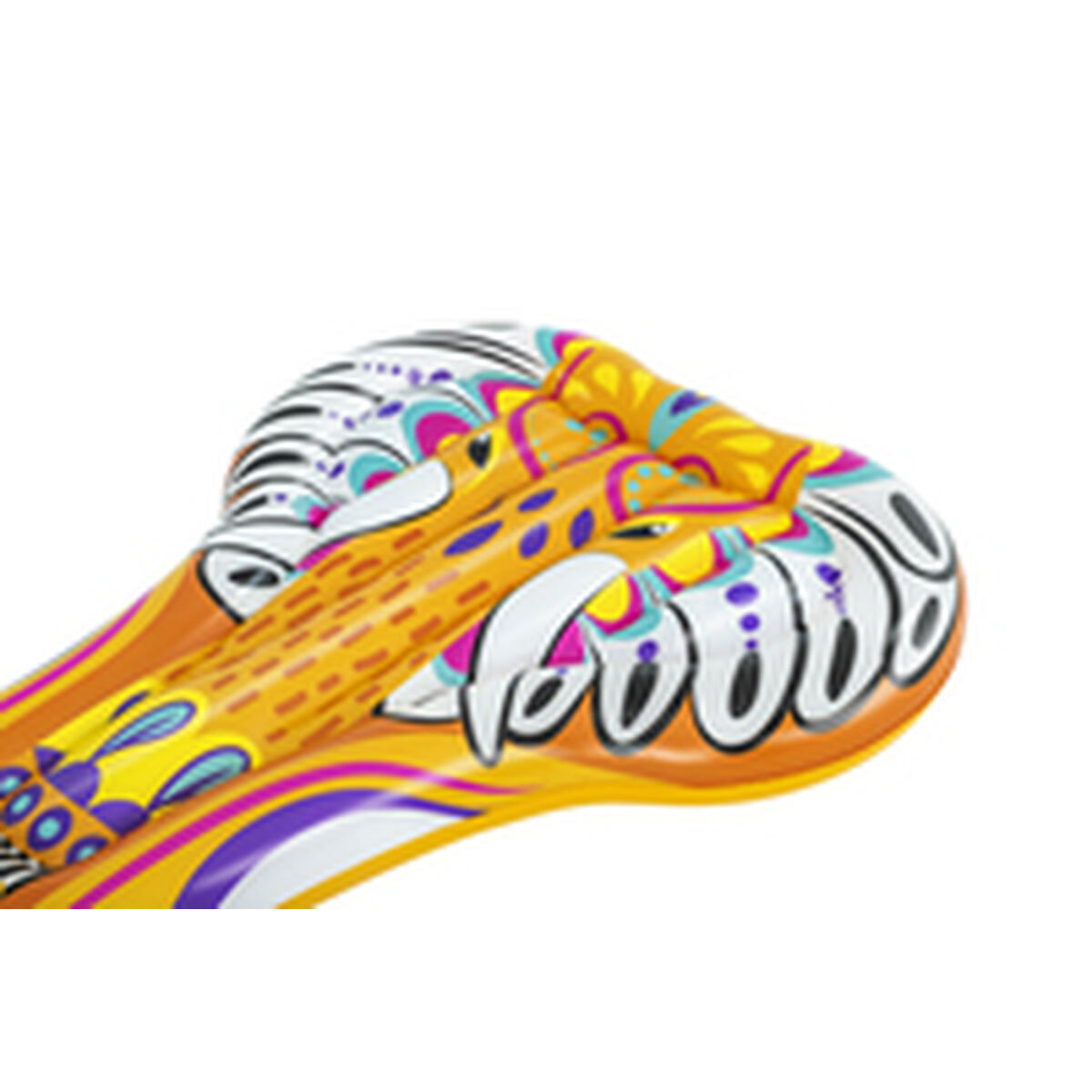 Bestway Uppblåsbar Aztekisk Elefantbadmadrass 183x153 cm Strand och Pool 43391 - 3