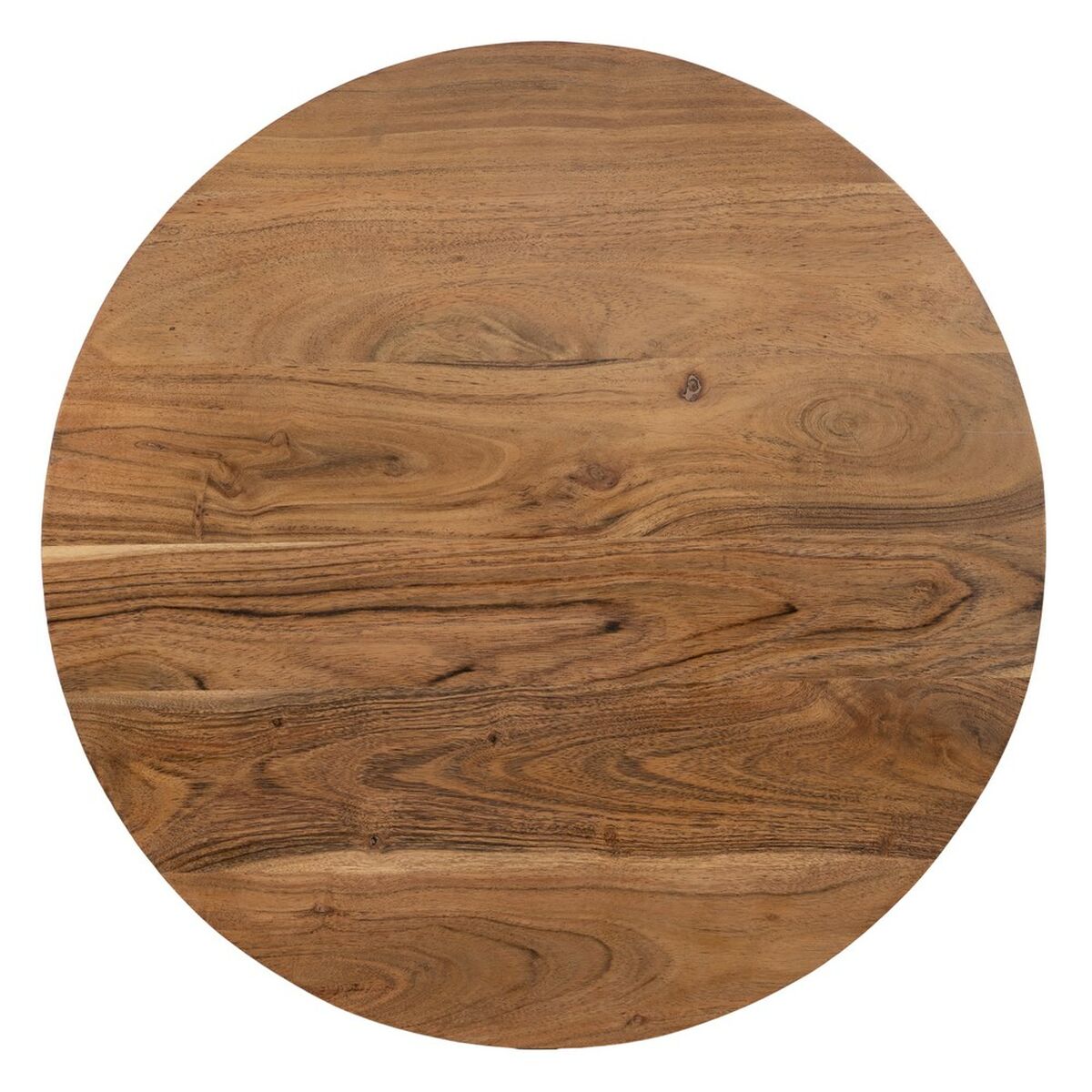 3-bordsset Svart Naturell 50 x 50 x 45 cm - 8