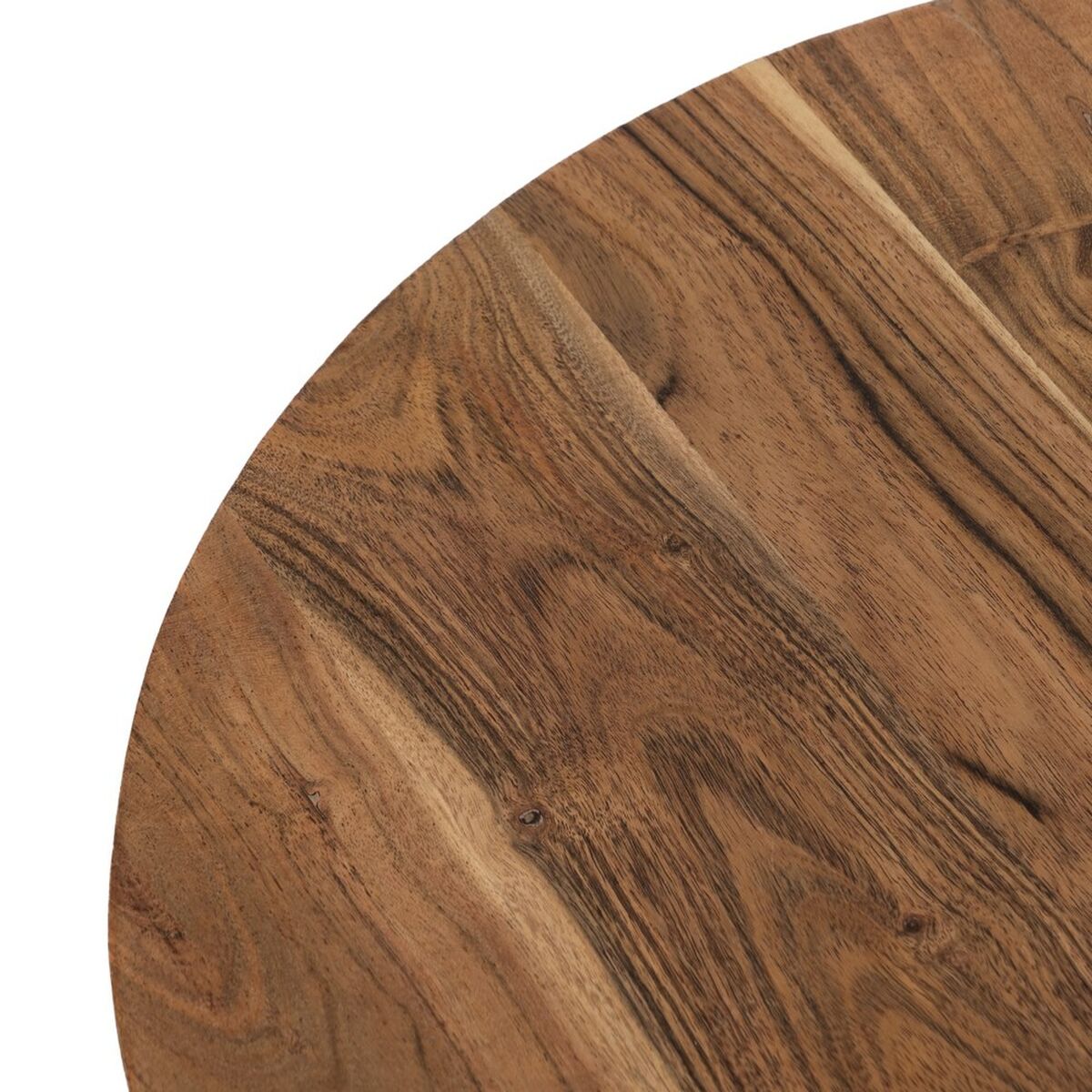 3-bordsset Svart Naturell 50 x 50 x 45 cm - 5