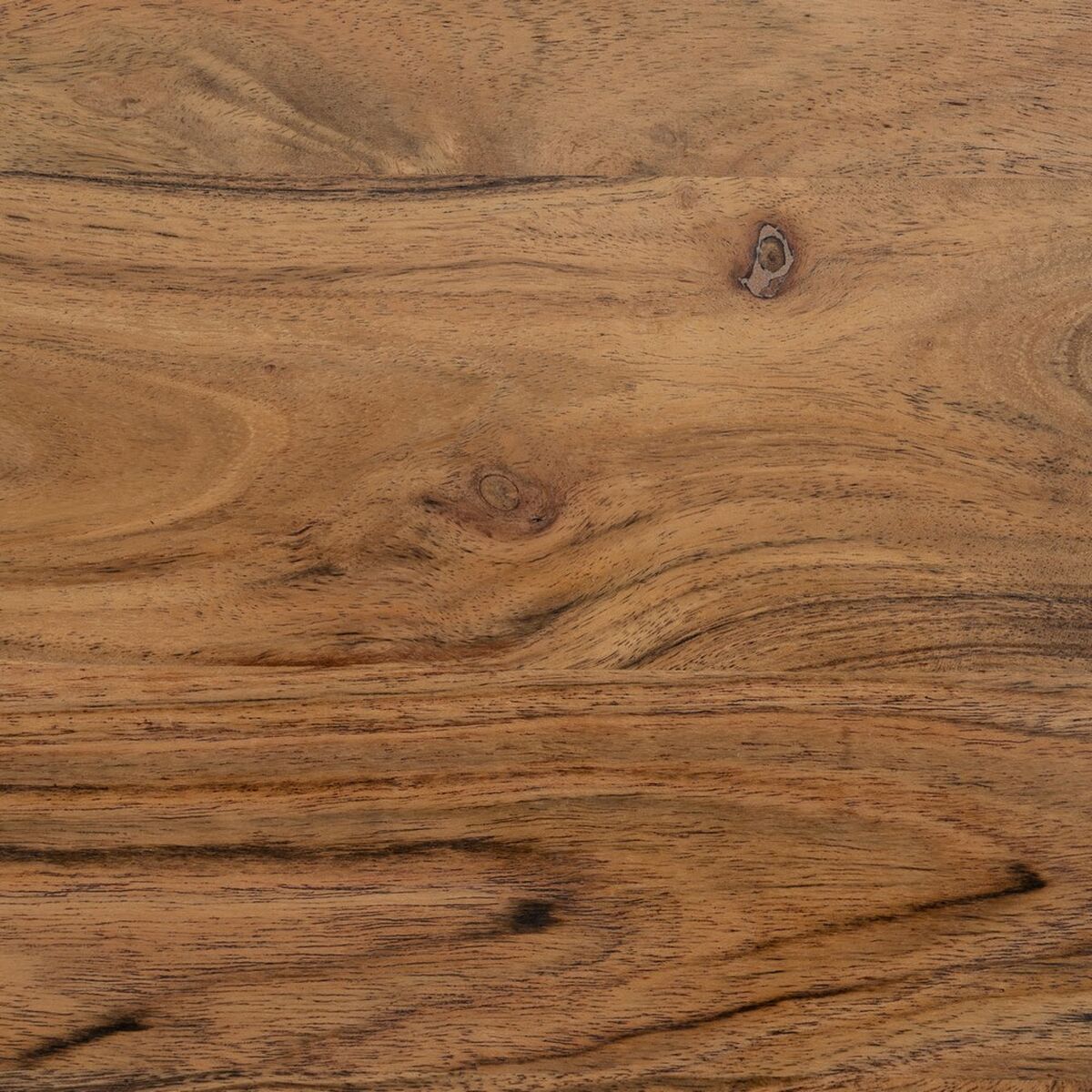 3-bordsset Svart Naturell 50 x 50 x 45 cm - 7