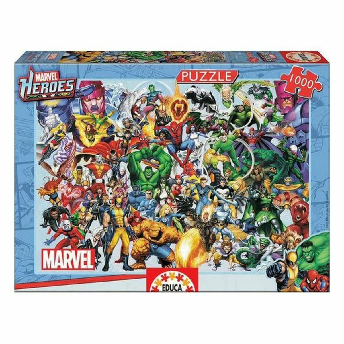 Pussel Marvel Heroes Educa Heroes Marvel 1000 Delar - 2