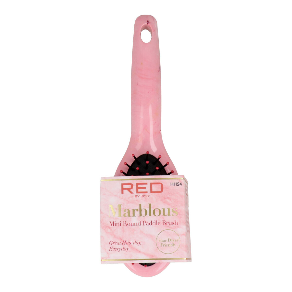 Utredningsborste Red Kiss Kiss Marblous Rosa Rund