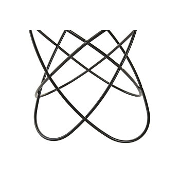 Kandelaber DKD Home Decor Svart Gyllene Metall Modern 20 x 20 x 23 cm (2 antal)