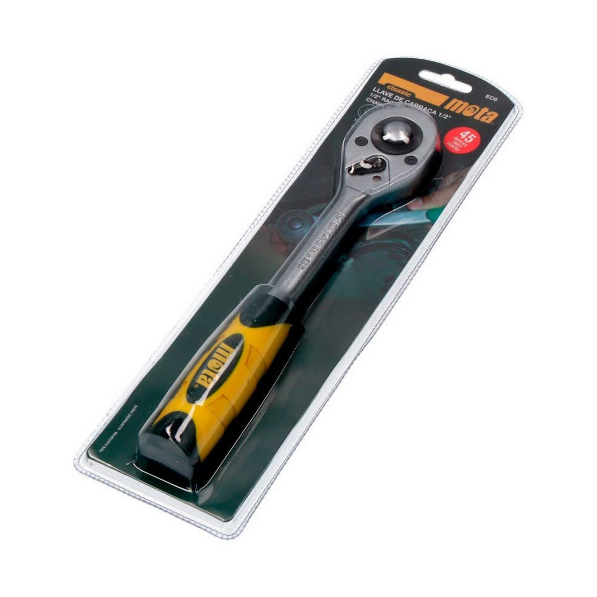 Hylsnyckel Mota EC6 1/2" Stål - 2