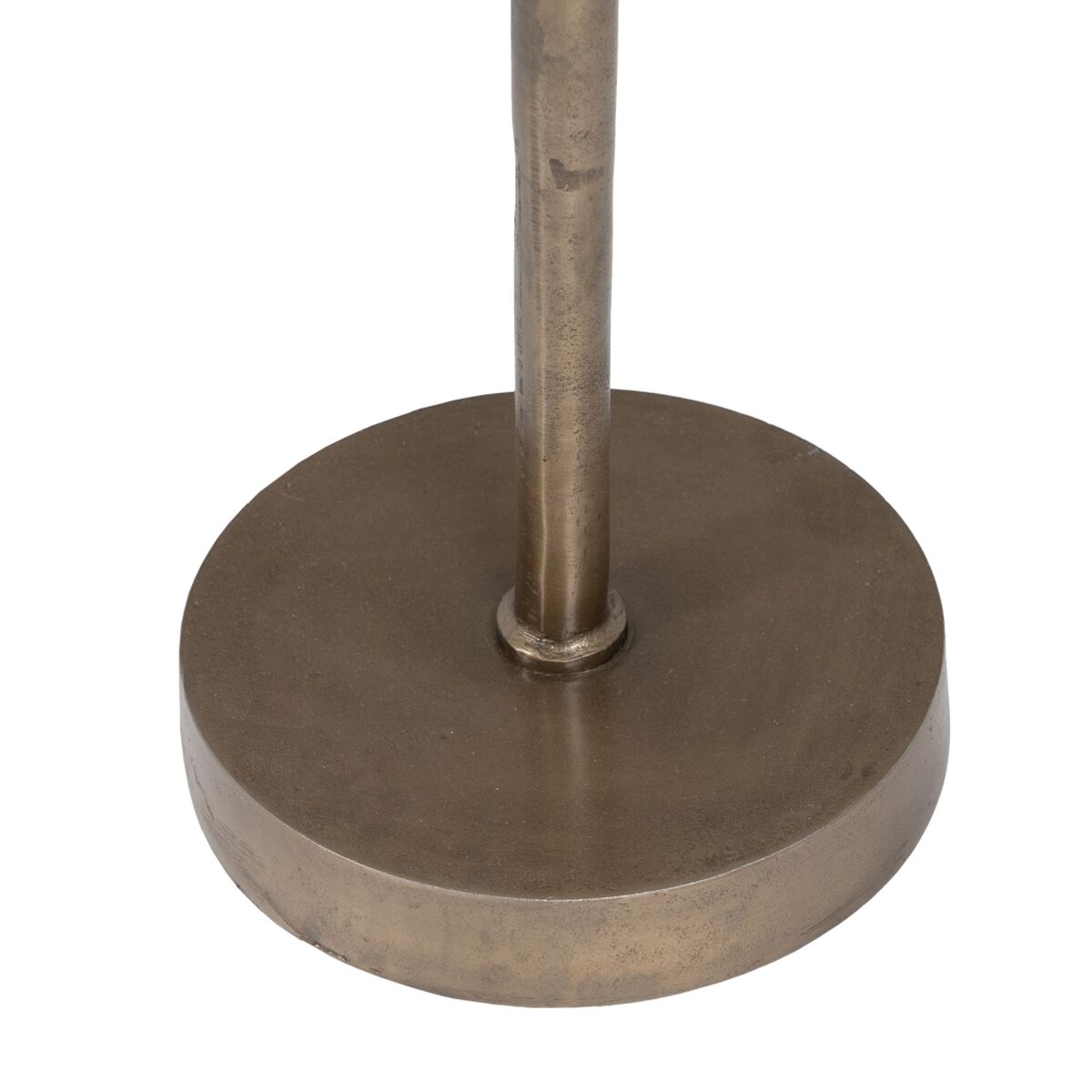 Sidobord 41 x 31,5 x 49 cm Glas Gyllene Metall - 2