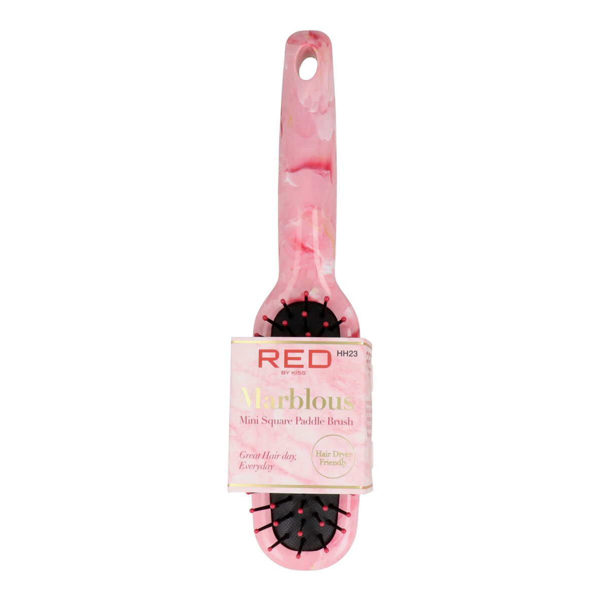 Utredningsborste Red Kiss Kiss Marblous Rosa Fyrkantig