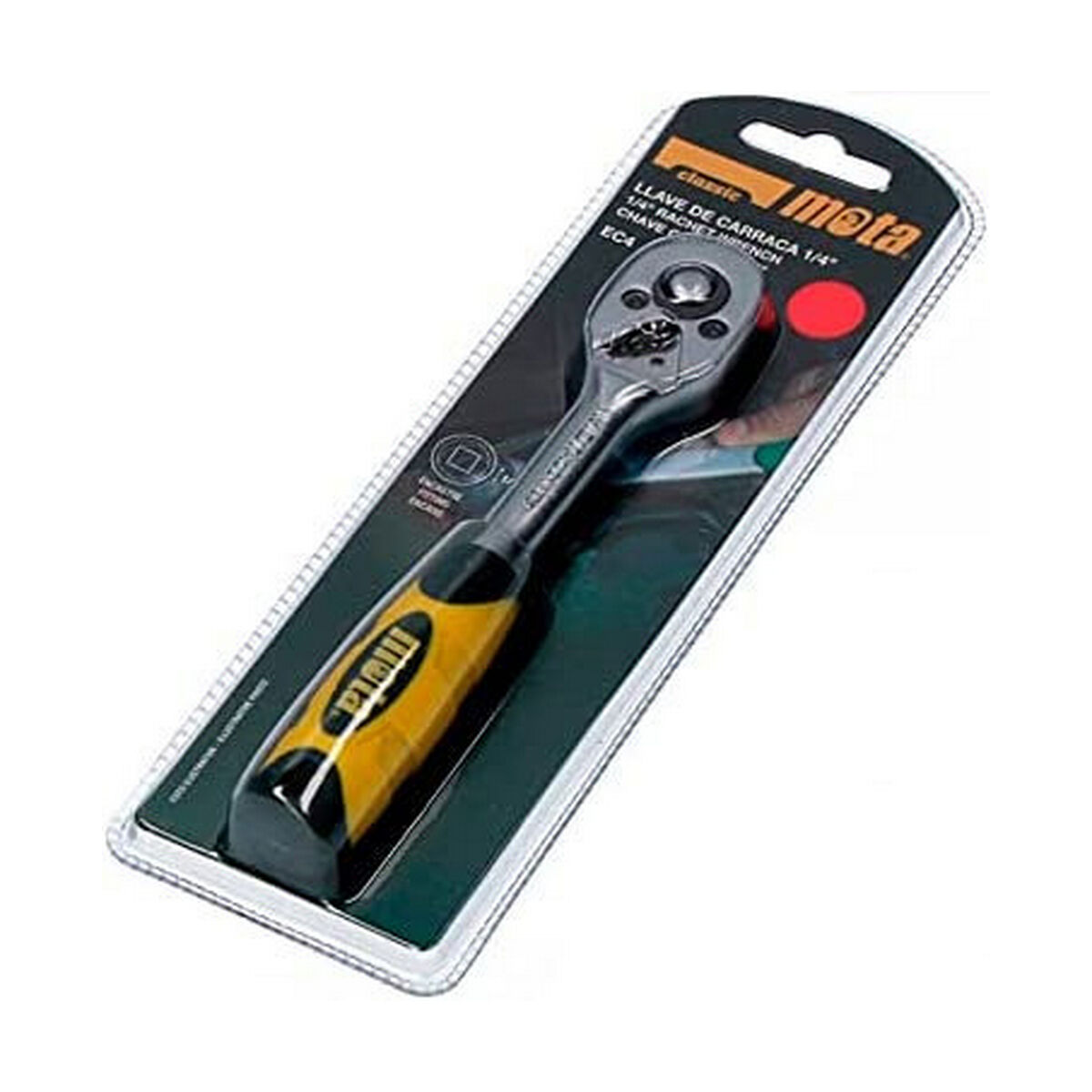 Hylsnyckel Mota EC4 1/4" Stål