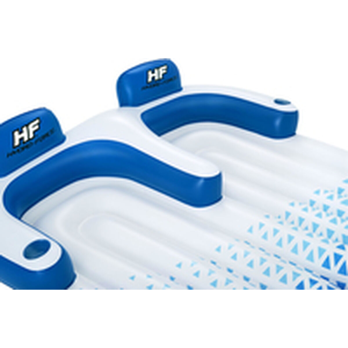 Bestway Uppblåsbar Dubbel Solstol Hydro-Force 196x193 cm Strand och Pool 43534 - 13