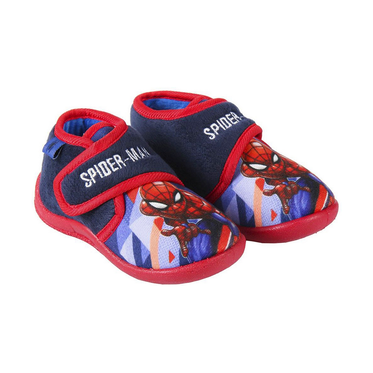 Tofflorna 3D Spider-Man Blå Röd - 3