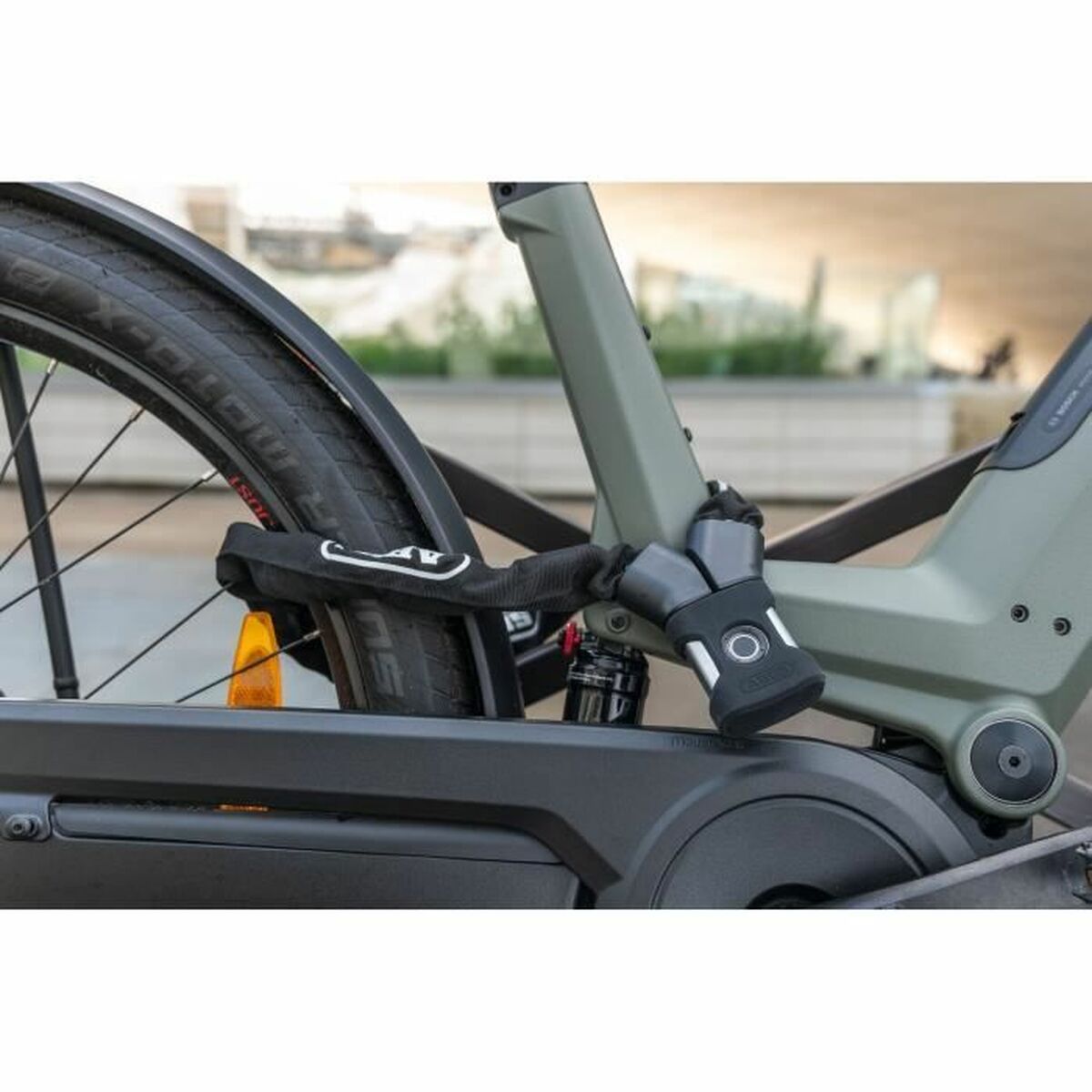 Stöldskyddande hänglås med larm ABUS - 2