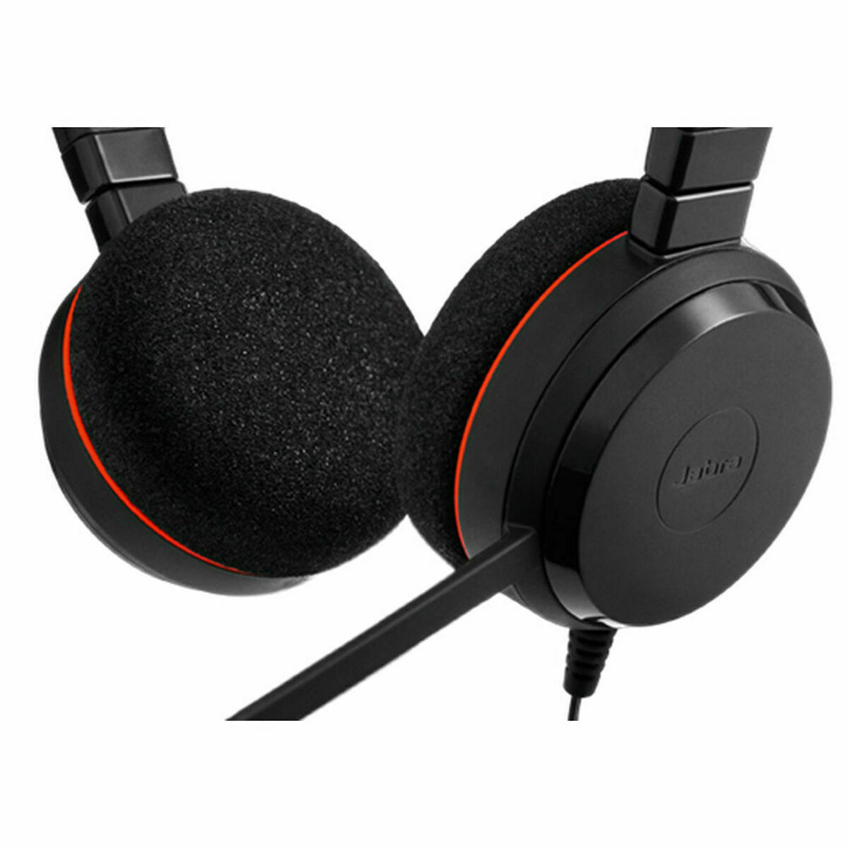 Hörlurar med Mikrofon Jabra Evolve 20 MS Svart - 4