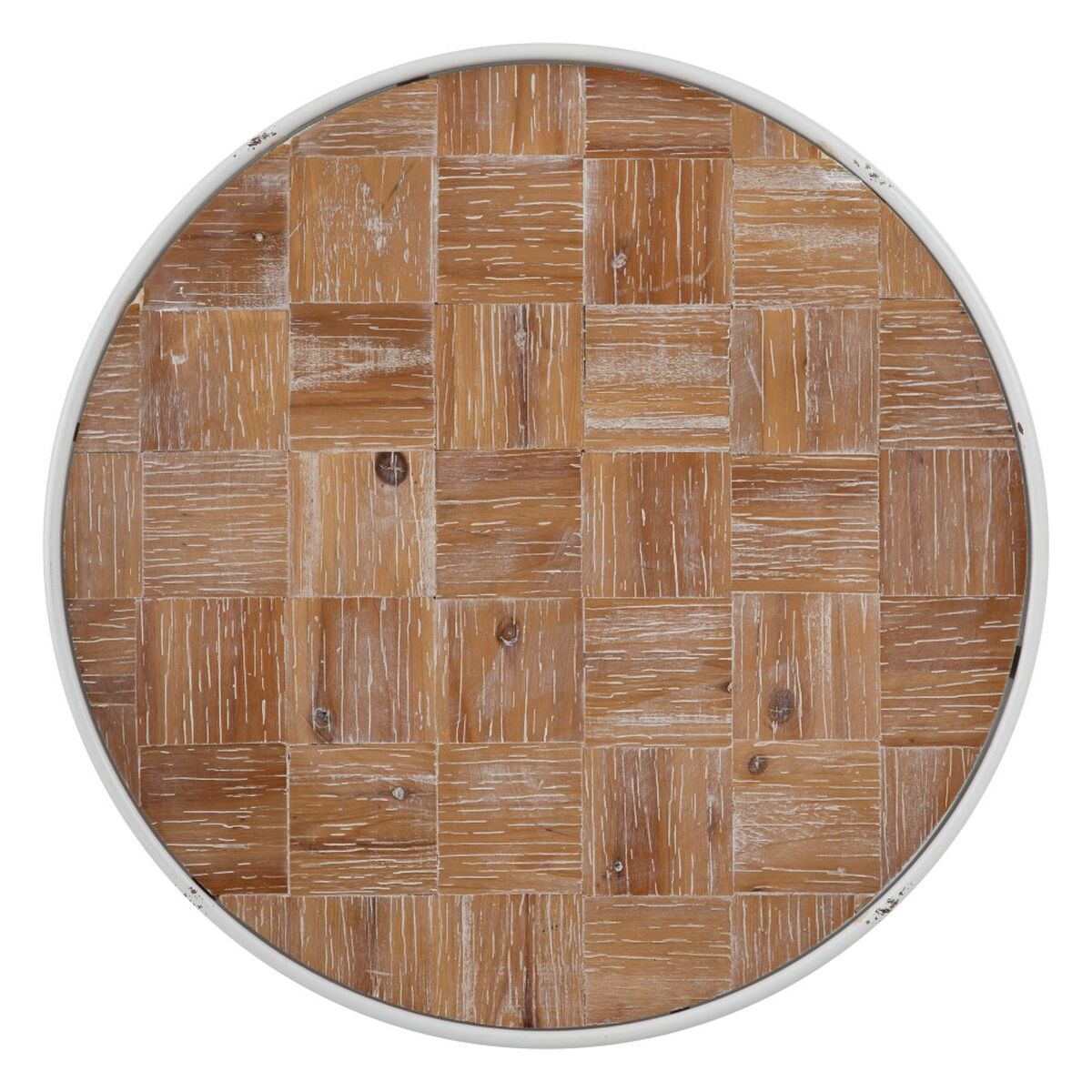 Soffbord Vit Naturell 60 x 60 x 45 cm - 3