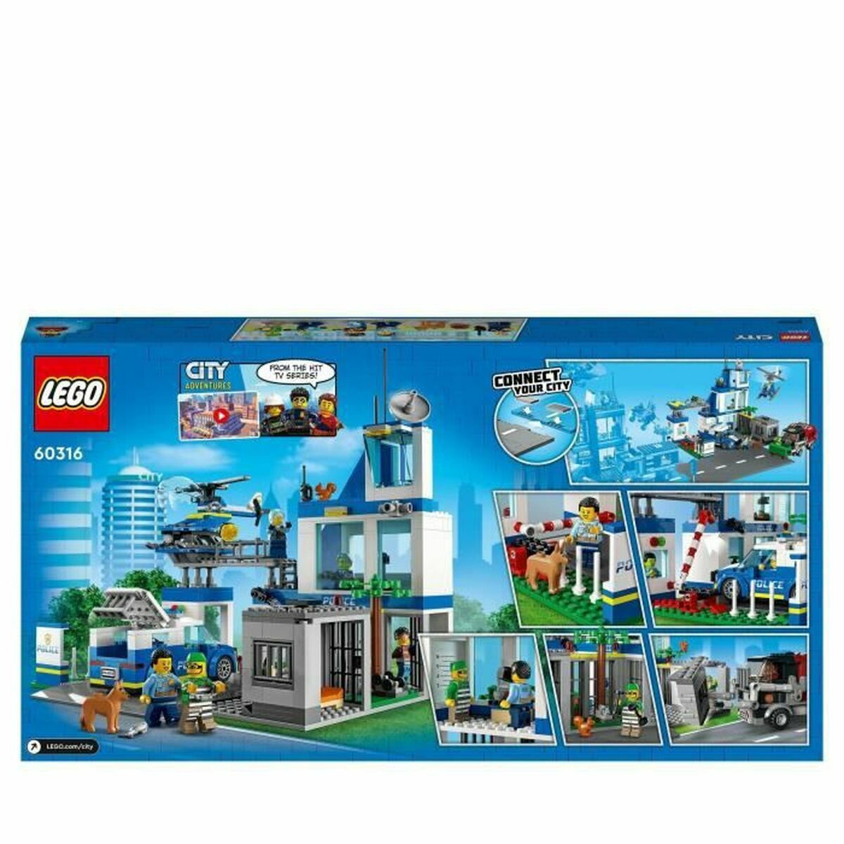 Playset Lego 60316 Multicolour - 5