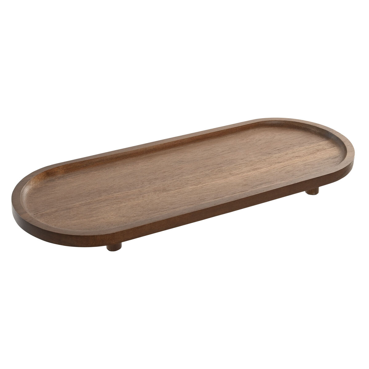 Snacksbricka Home ESPRIT Naturell 48 x 18 x 4,1 cm