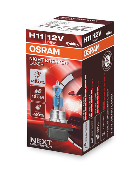 Glödlampa för bil Osram 64211NL H11 12V 55W 3200K