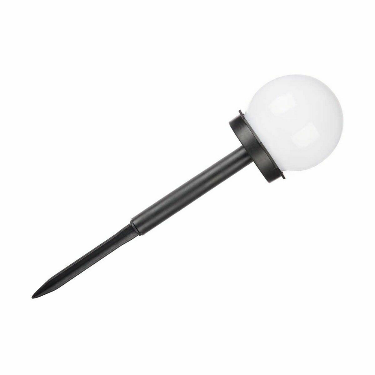 Markör Ibergarden Vit Svart Plast 10 x 34,5 x 10 cm 10 x 24,5 x 10 cm Labda Solcellsladdning (12 antal) - 2