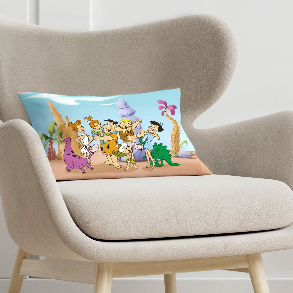 Kuddfodral The Flintstones The Flintstones C Multicolour 30 x 50 cm - 2