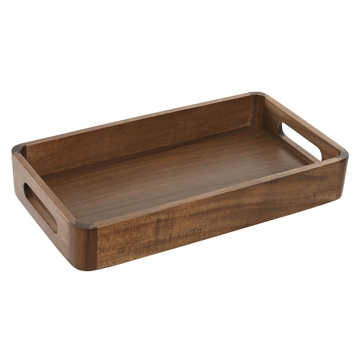 Snacksbricka Home ESPRIT Naturell 32 x 18 x 5 cm
