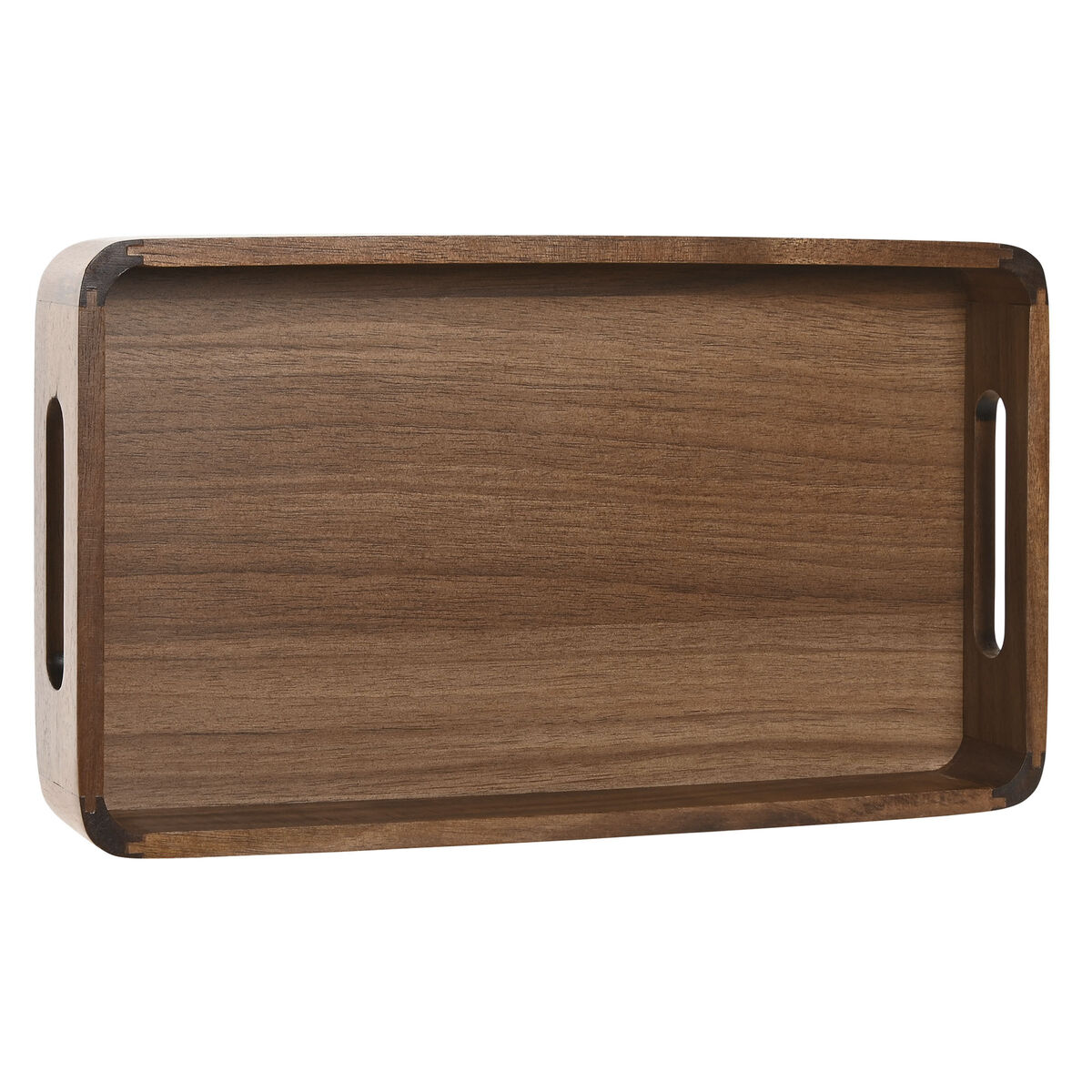 Snacksbricka Home ESPRIT Naturell 32 x 18 x 5 cm - 3