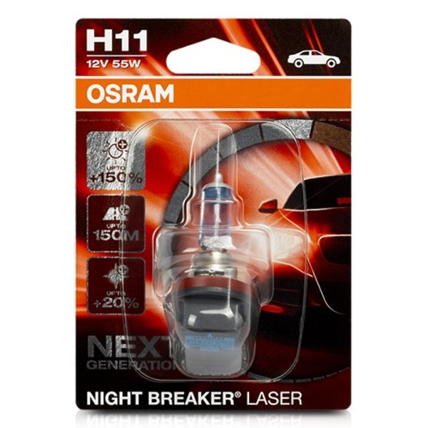 Glödlampa för bil Osram 64211NL-01B H11 12V 55W
