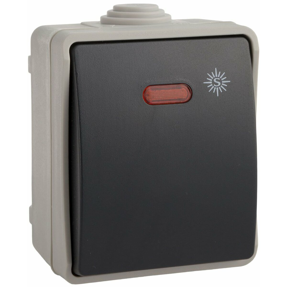 Vattentät strömbrytare Solera 3320il IP54 65 x 80 x 55 mm - 2