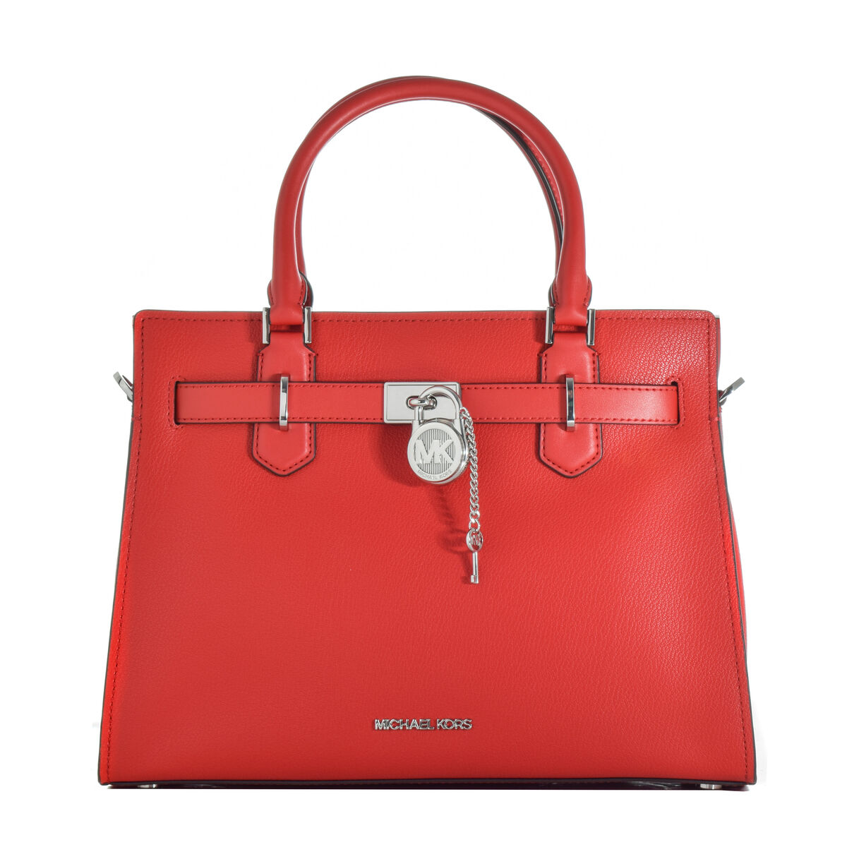 Damväska Michael Kors Hamilton Röd 34 x 26 x 15 cm