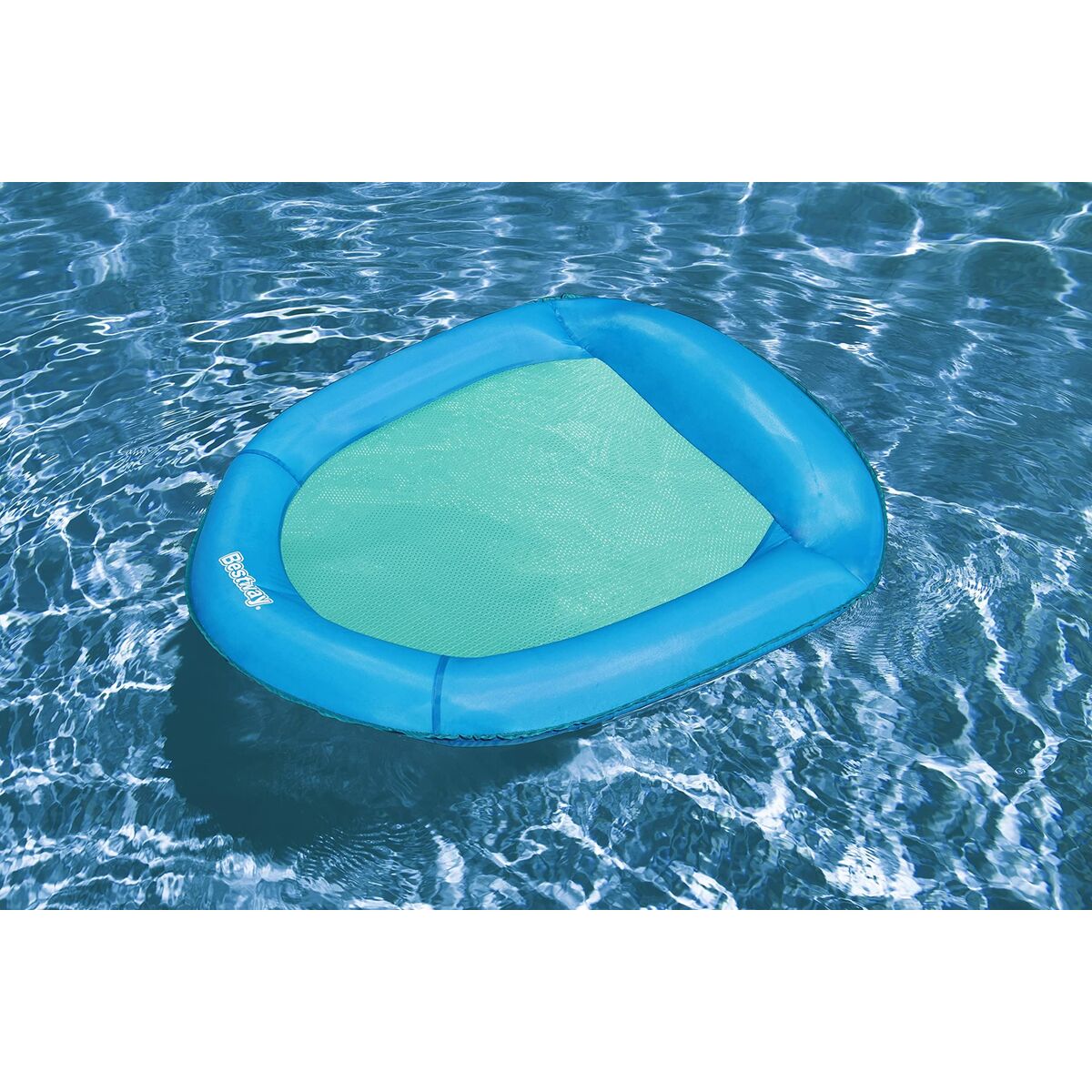 Bestway Luftmadrass Flex' n Fold 106x95 cm Strand och Pool 43551 - 14