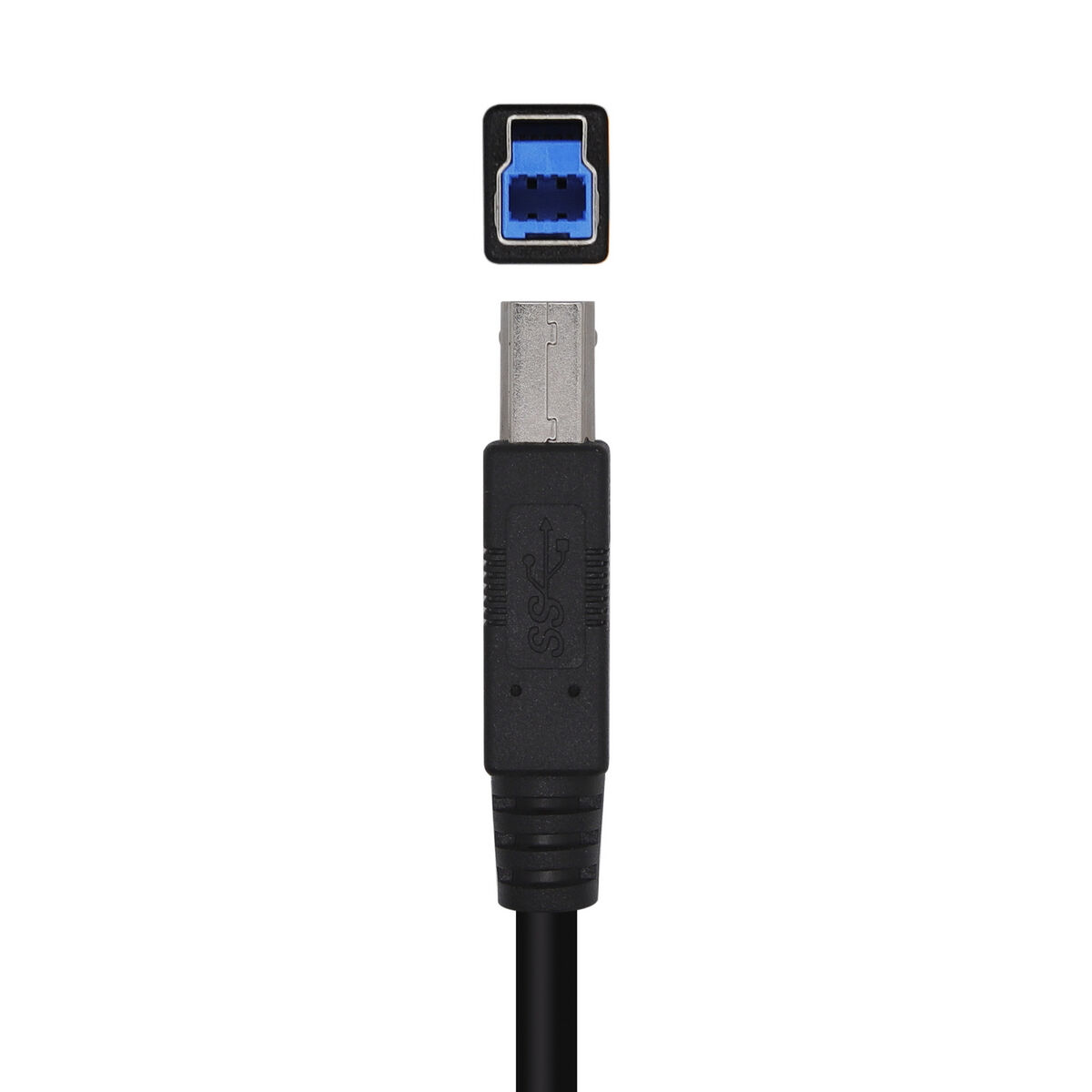 USB-kabel Aisens A105-0444 Svart 2 m (1 antal) - 2