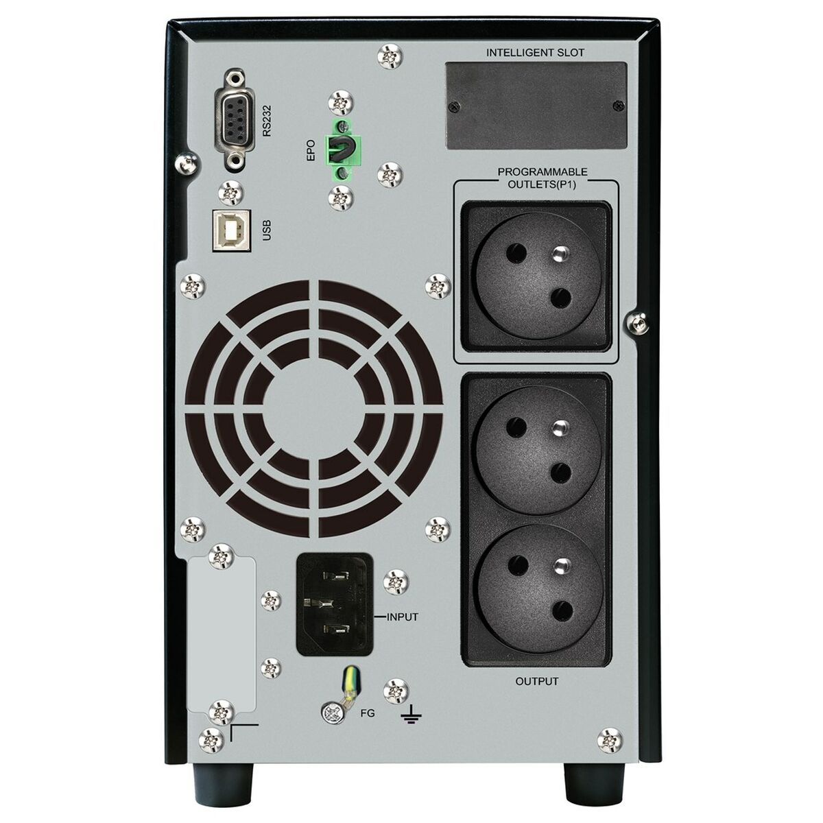 System för Avbrottsfri Strömförsörjning Interaktiv (UPS) Power Walker VI 1500 CW FR 1050 W - 3
