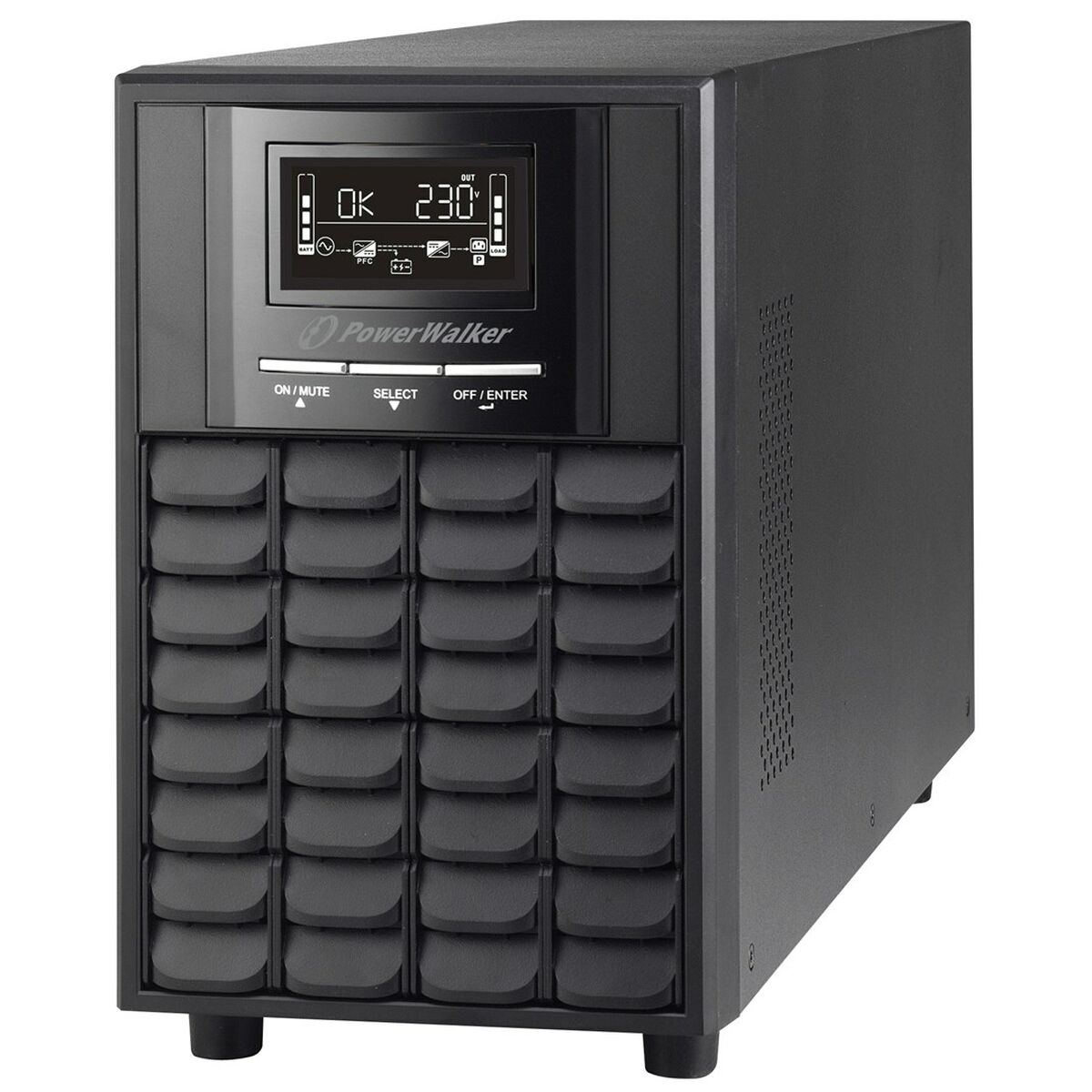 System för Avbrottsfri Strömförsörjning Interaktiv (UPS) Power Walker VI 1500 CW FR 1050 W - 2