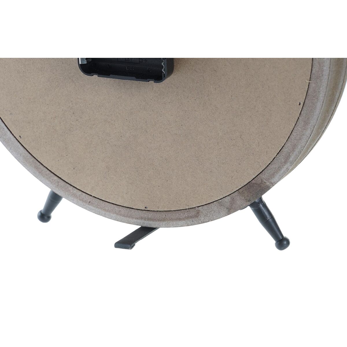 Asztali óra DKD Home Decor Naturell MDF Vit Järn (24 x 5 x 30 cm) - 3