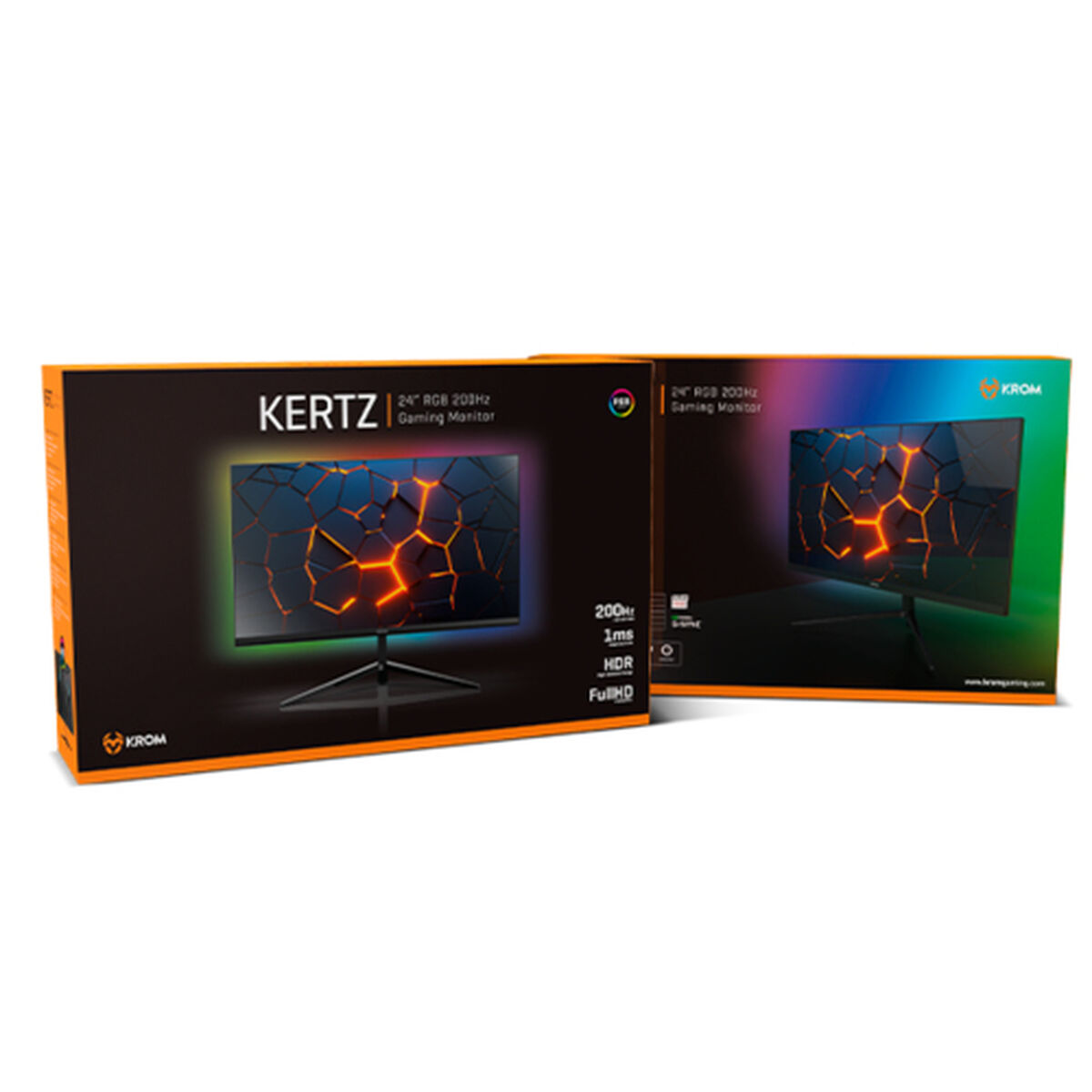 Monitor Nox-Xtreme NXKROMKERTZ24 Full HD 23,8" LED 200 Hz RGB - 5
