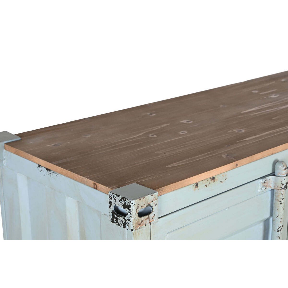 Skåp Home ESPRIT Turkos Himmelsblå 112 x 46 x 174 cm - 8