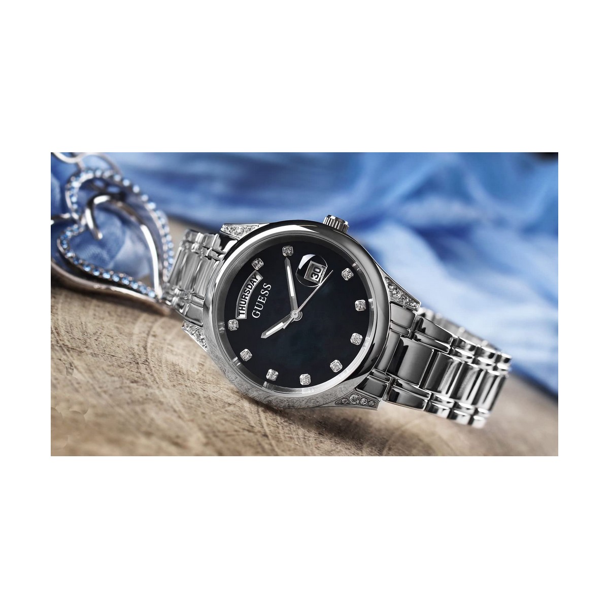 Damklocka Guess GW0047L1 (Ø 36 mm) - 9