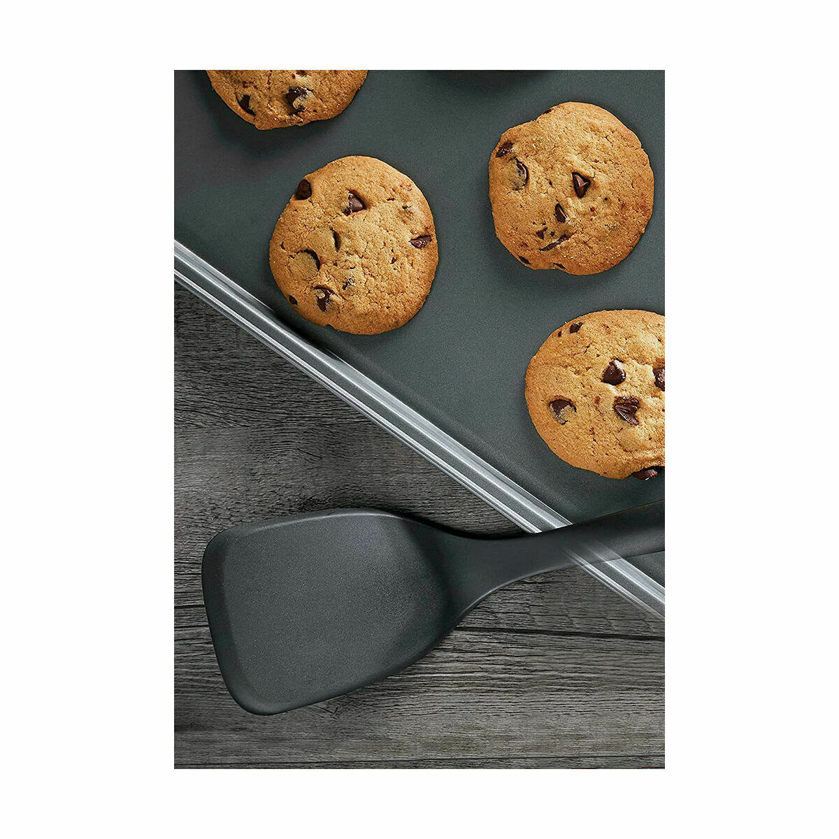 Spatel Quttin Foodie Svart Nylon (24 antal) - 2